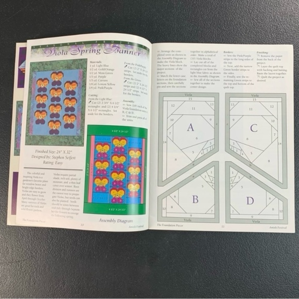 5 “April-May-Spring-Summer” Quilting Magazines. - Picture 7 of 16